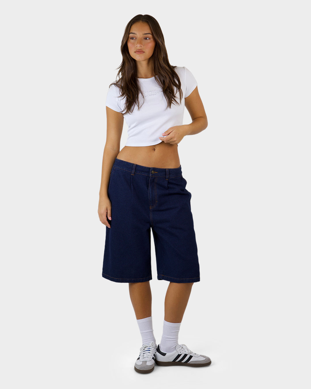 The Woodlands, High Waist Wide Leg Short