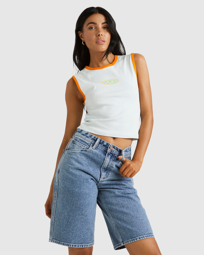 Chainmail Denim Short