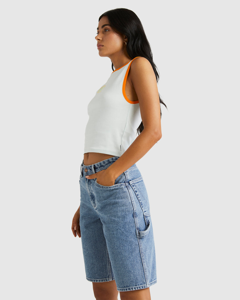Chainmail Denim Short