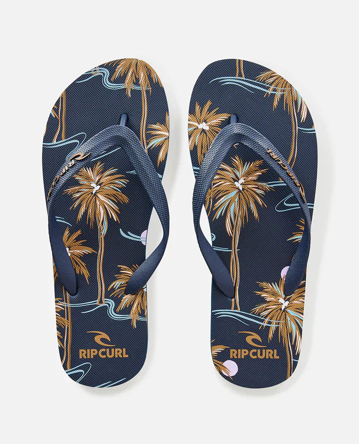 Brush Palm Bloom Open Toe
