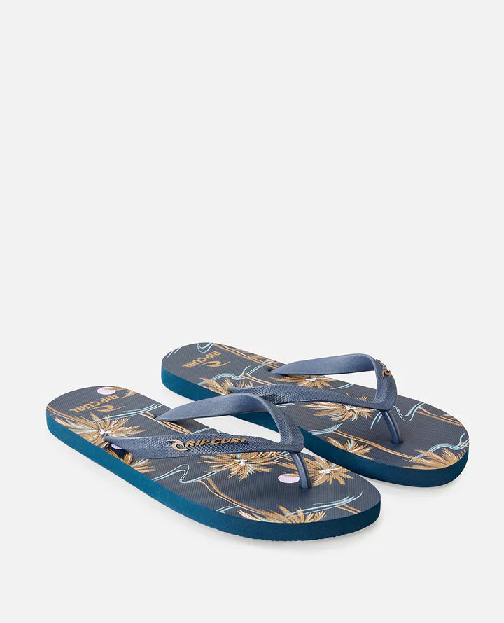 Brush Palm Bloom Open Toe