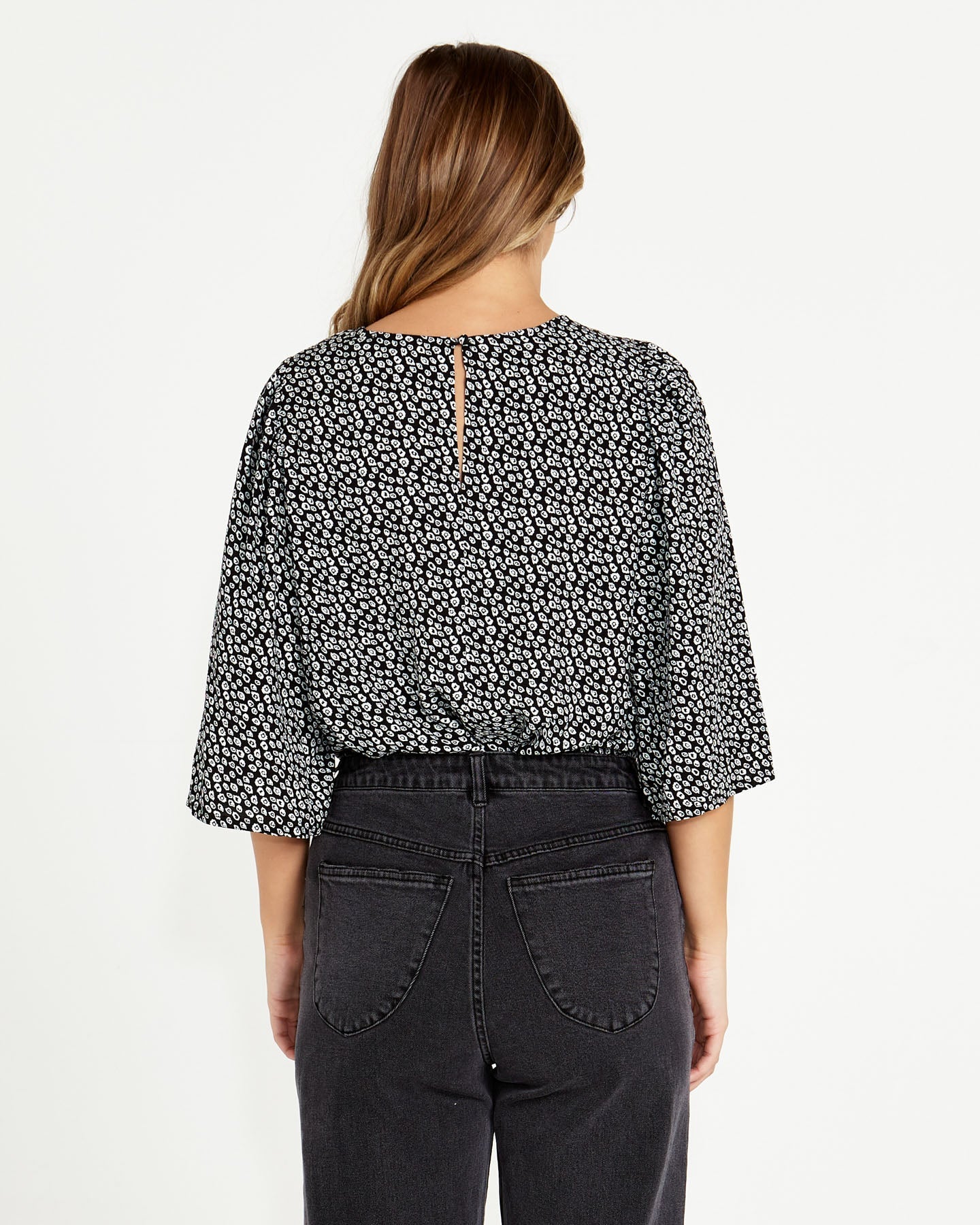 Nicolette Kimono Sleeve Top