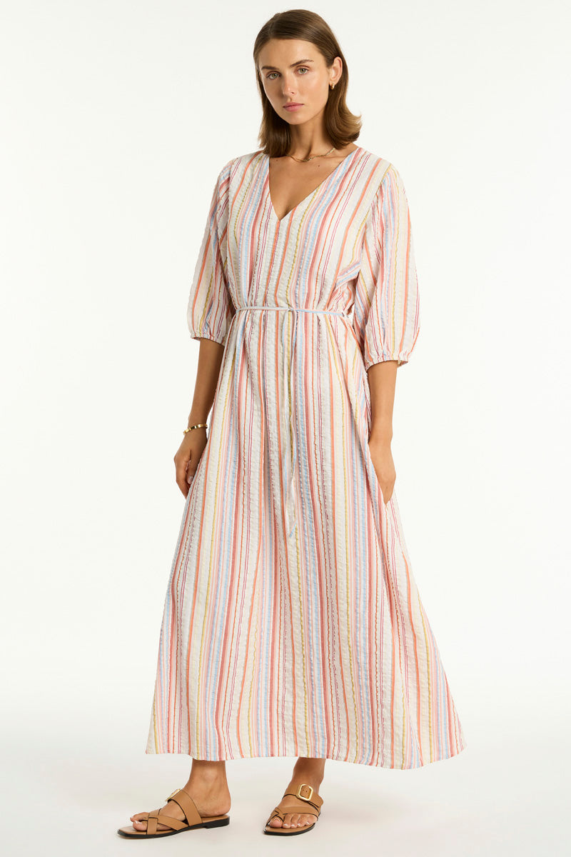Boho Stripe Boho Long Dress