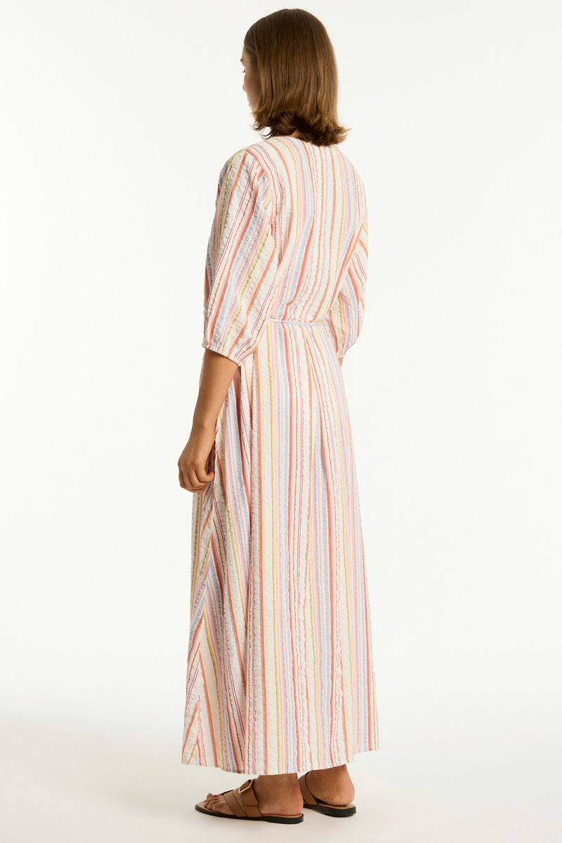 Boho Stripe Boho Long Dress