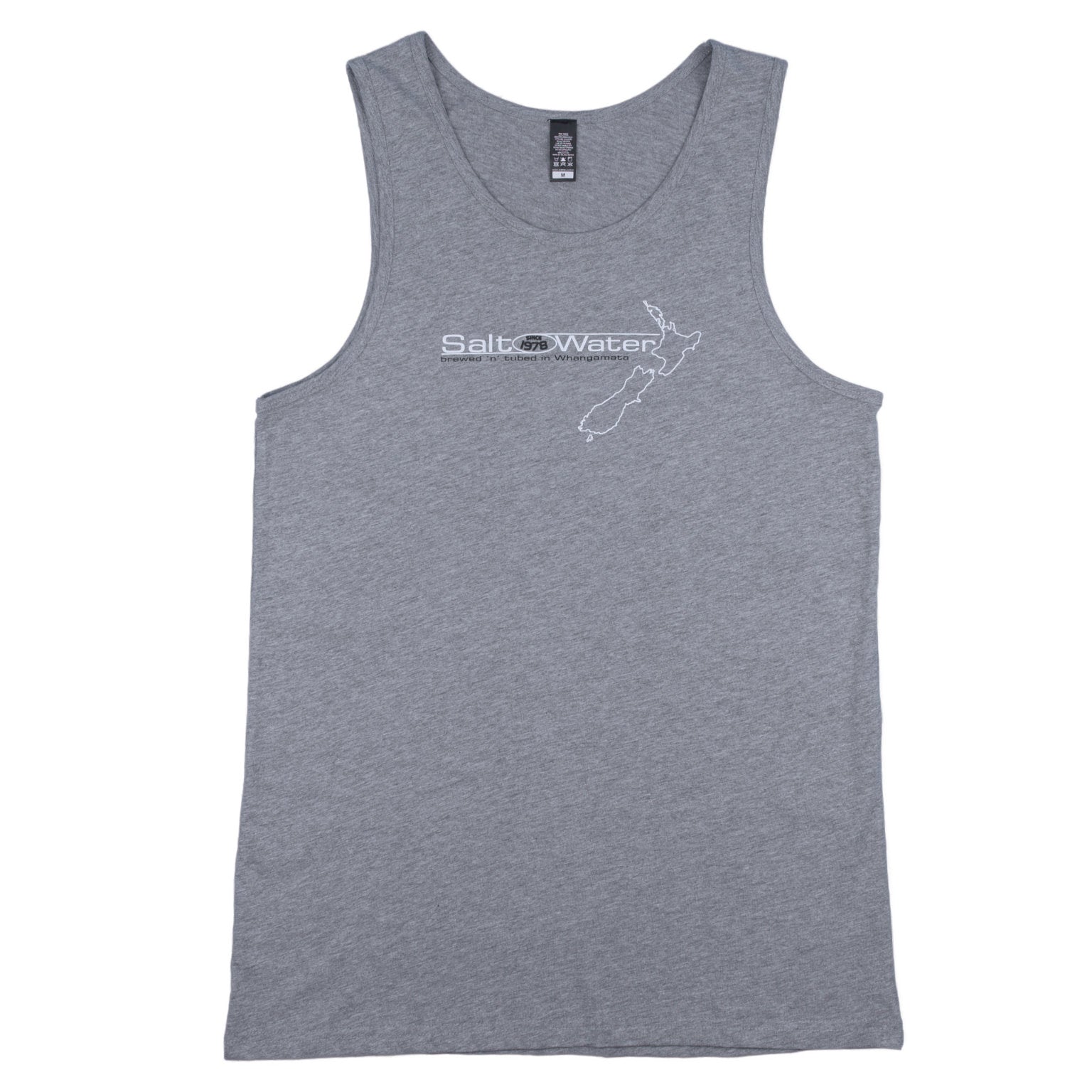 Mens Map Singlet